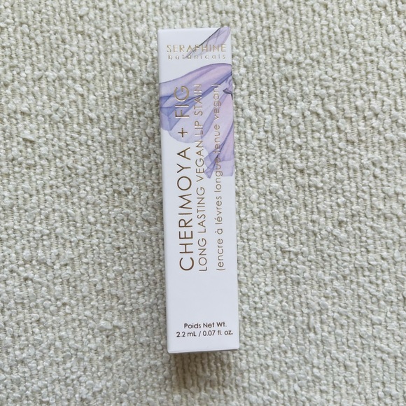 Seraphine Botanicals Cherimoya + Fig Long Lasting Vegan Lip Stain in Latte - Picture 7 of 11